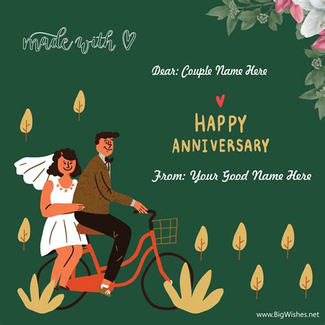 Happy Wedding Anniversary Wishes Cards For Wife