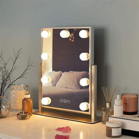 Make Up Mirror Hollywood Mirror With Lights Large Lighted Makeup