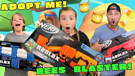 Is The Nerf Roblox Adopt Me Bees Blaster Better Than A Candy Cannon