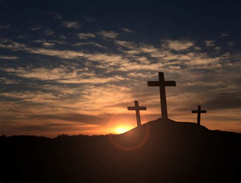 Three Crosses On A Hill Freedom Worship Center