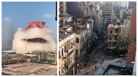 Explosión En Beirut Deja Al Menos 10 Muertos Y Cientos De Heridos