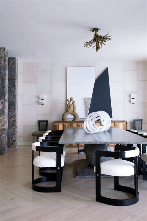 9 Fabulous Dining Room Ideas By Kelly Wearstler Modern Dining Tables