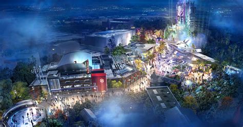Avengers Campus Marvel Theme Park In California Paris Hong Kong From