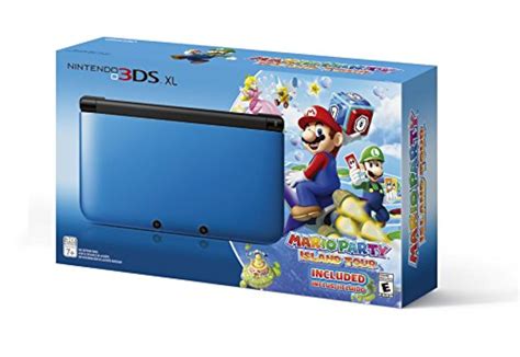 Nintendo 3ds Xl Blueblack Limited Edition With Mario Party Island