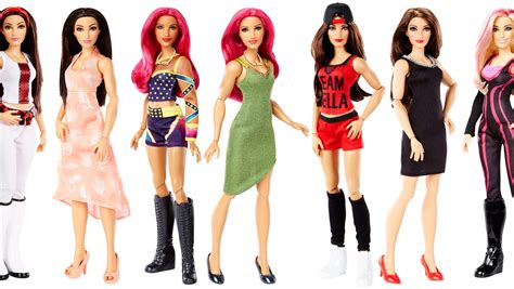 girls can wrestle too mattel and wwe announce new female superstar dolls