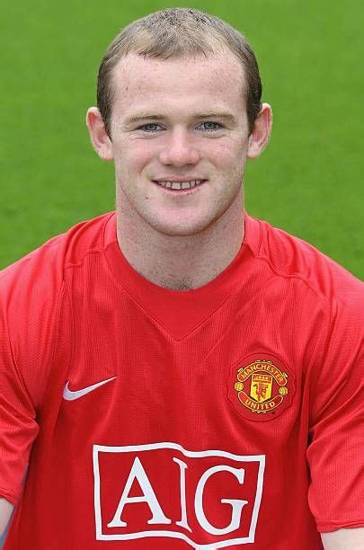 wayne rooney of manchester united poses during the club s official annual photocall at old