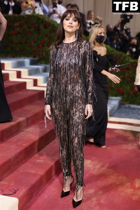 Dakota Johnson Stuns In A See Through Outfit At The Met Gala In NYC Photos OnlyFans