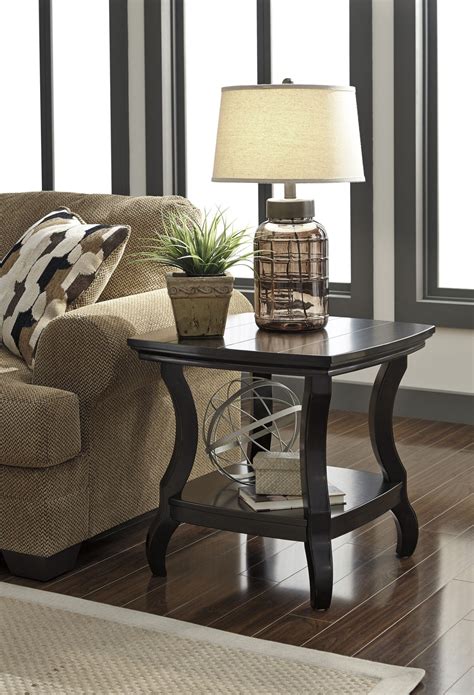 Ashley Furniture Tellbane Square End Table T584-2 | Table decor living
