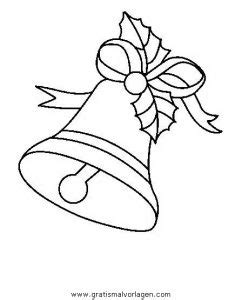 glocke 33 gratis Malvorlage in Glocke, Weihnachten - ausmalen