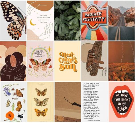 Aesthetic Wall Collage Kit Kit Comes With 50 4x6 Prints On Etsy