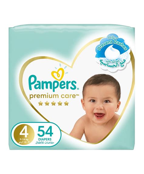 Pampers Premium Care Diapers Size 4 Maxi 54 Pieces Online In Uae Buy