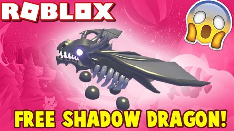 Roblox Adopt Me Shadow Dragon