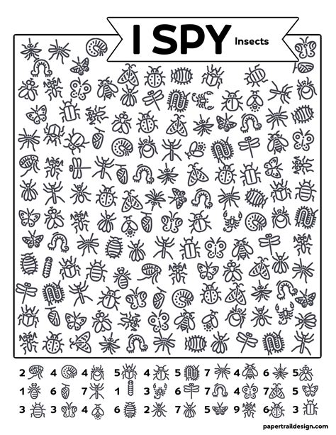 Free I Spy Printables For Kindergarten