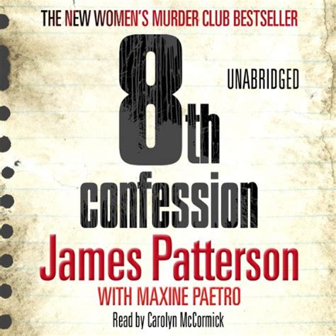 The 8th Confession The Womens Murder Club Audiobook James Patterson