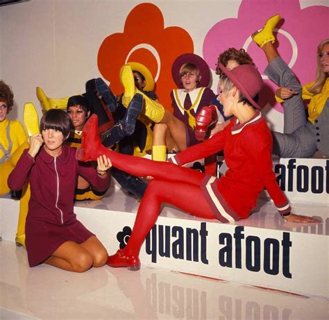 Sixties — Swinging London Mary Quant Models And A 60s And 70s
