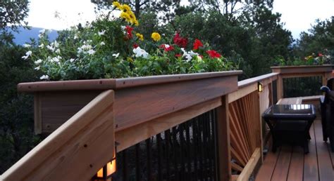 Menards ultradecking & pvc railing. Menards Deck Railing Planters | Home Design Ideas