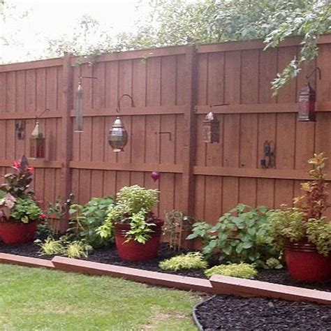 Best 10 Backyard Privacy Fence Landscaping Ideas On A