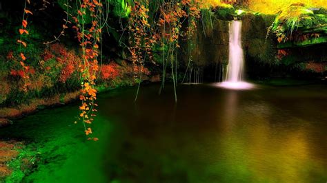 Forest Waterfalls Wallpapers HD