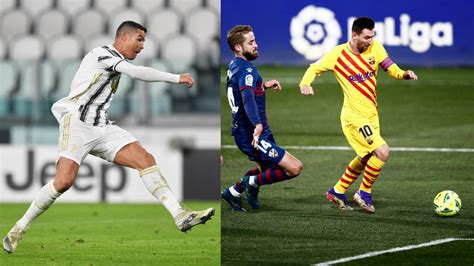 Ronaldo faded vs mbappe rockabye vs messi rockstar vs neymar mood 2021 | 4k. Messi And Ronaldo Both Begin 2021 With Incredible Match ...
