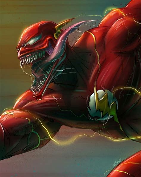 Flash Venom Amannagarji Insta Amannagarartist Superhero Art