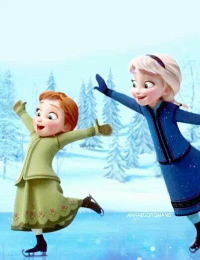 Baby Anna And Elsa Disney Pixar Frozen Disney Movie Disney Films