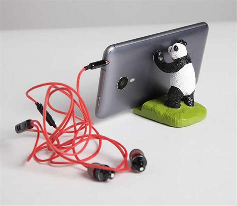 Panda Cell Phone Holder Feelt