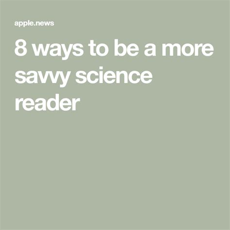 8 Ways To Be A More Savvy Science Reader — Vox Science Readers