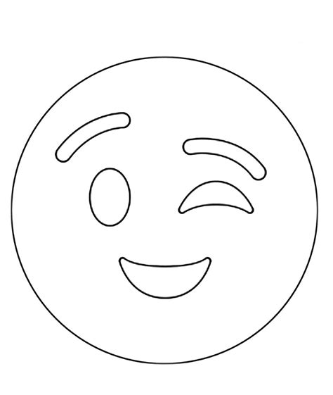 Free Printable Emoji Coloring Pages