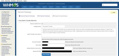 It sets itself apart from traditional banks with a focus on technology, low fees and flexibility. Auto Bank Transfer (Revolut) - WHMCS Marketplace