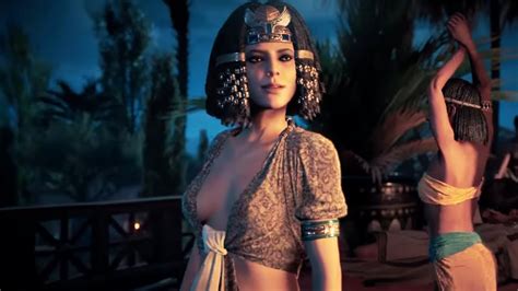 Assassin S Creed Origins All Cleopatra Scenes Youtube