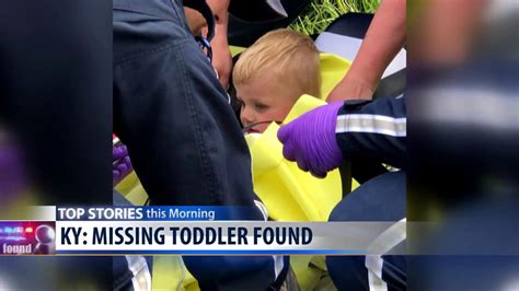 Video Extra Missing Almost 3 Days Toddler Found Alive Youtube
