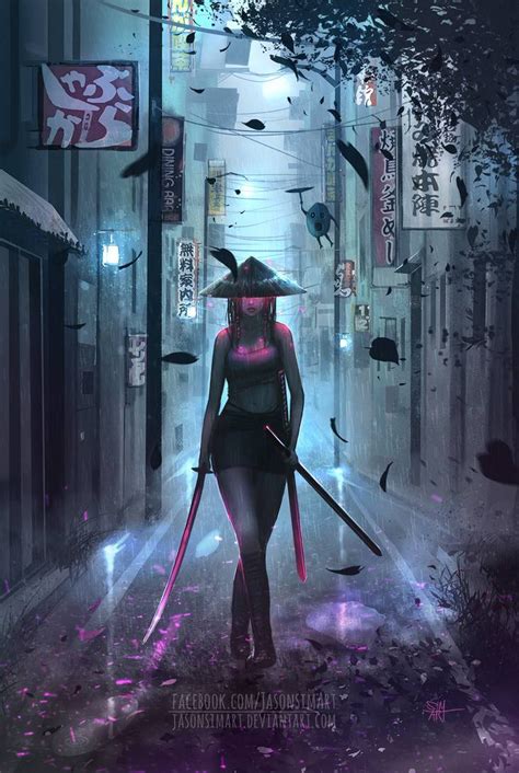 Samurai Girl By Simartworks On Deviantart Samurai Anime Samurai