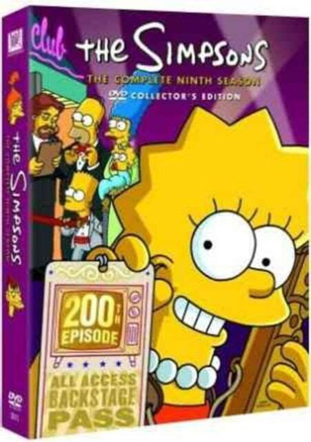 The Simpsons Series 9 Complete Dvd 2007 For Sale Online Ebay