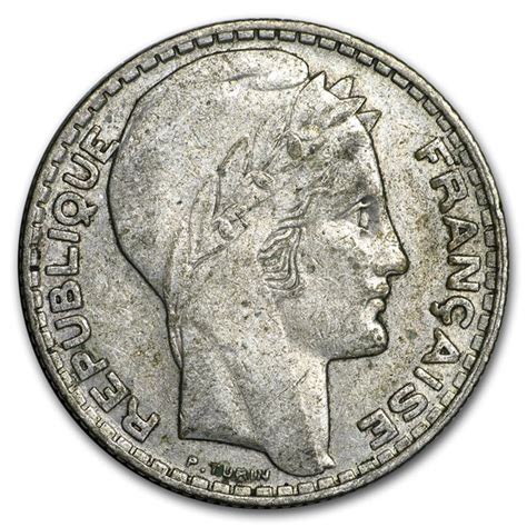 1929 1939 France Silver 10 Francs Avg Circ Random Monnaie De Paris