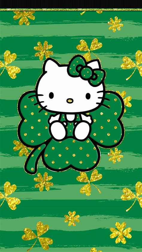 ♣happy Stpatricks Day♣ Hello Kitty Imagenes Sanrio Hello Kitty