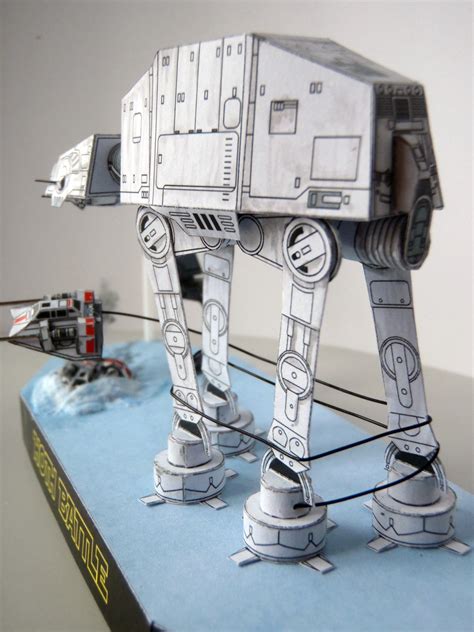 Star Wars Papercraft Diorama Rawen