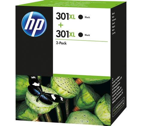 Buy Hp 301xl Black Ink Cartridge Twin Pack Free Delivery Currys