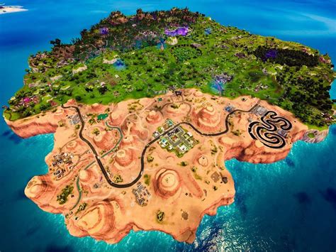 Fortnite Chapter 1 Map With Names