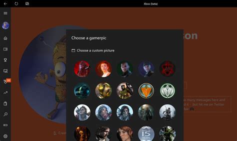 Xbox Beta App For Windows 10 Now Lets Anyone Upload Custom Gamer Pics