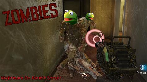 Nightmare On Kermit Street Call Of Duty Zombies Mod Youtube