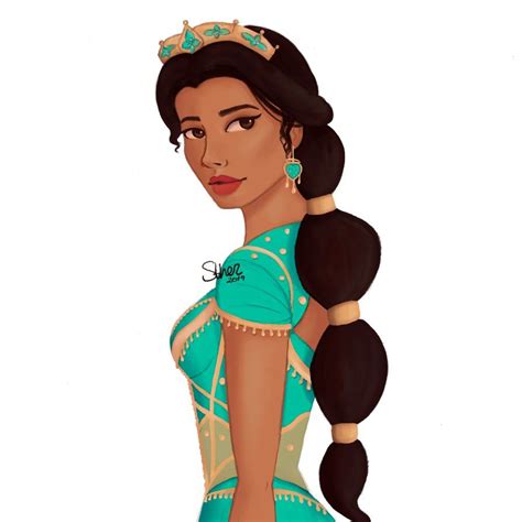 Jasmine Aladdin Naomi Scott Version By Missweasleyjb On Deviantart Disney Jasmine