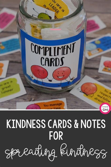 Kindness Compliment Cards And Notes Bundle Kindness Dots Sets 1 2