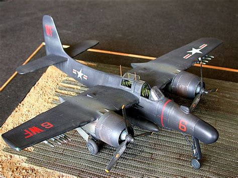 F7F 3N Tigercat By Phil Brandt AMT And Classic Resin 1 48