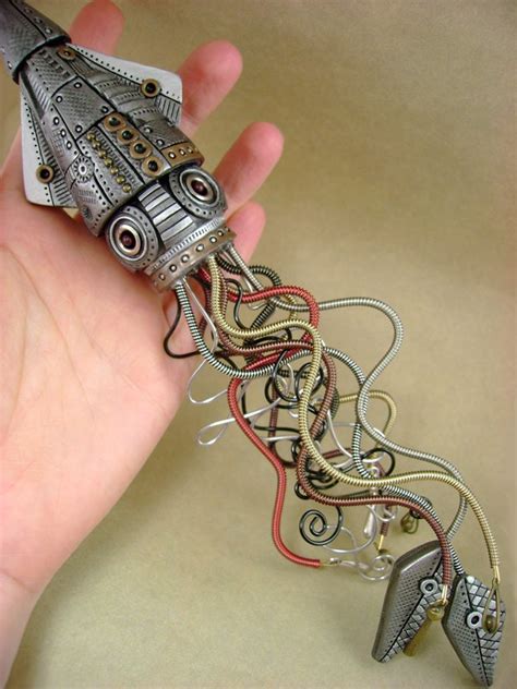 Giant Mechanical Squid No2 Steampunk By Monsterkookies On Etsy