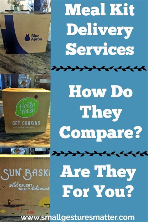 Meal Kit Delivery Services How Do They Compare And Who Are They For Best Meal Delivery