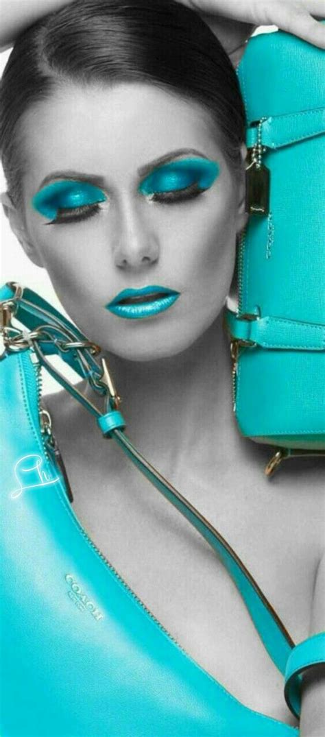 Touch Of Fashion Color Splash Shades Of Turquoise Color