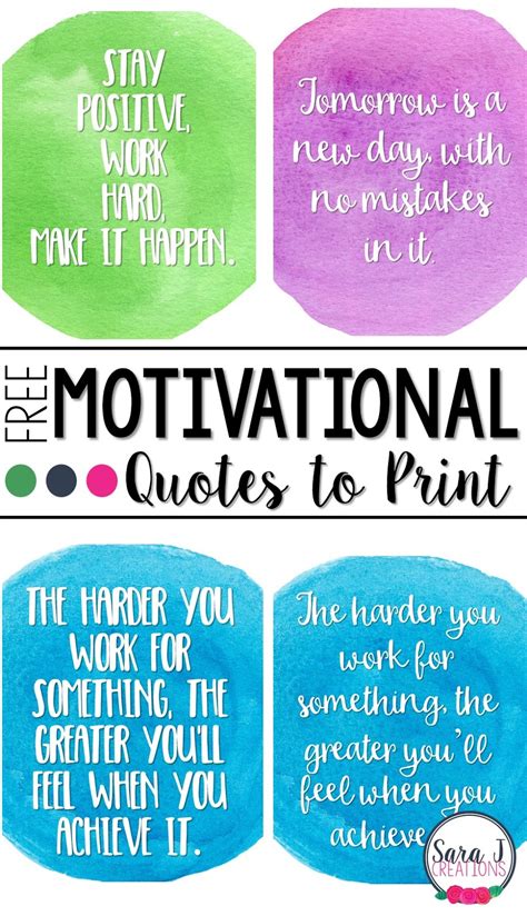 More Printable Quotes To Keep You Going Sara J Creations