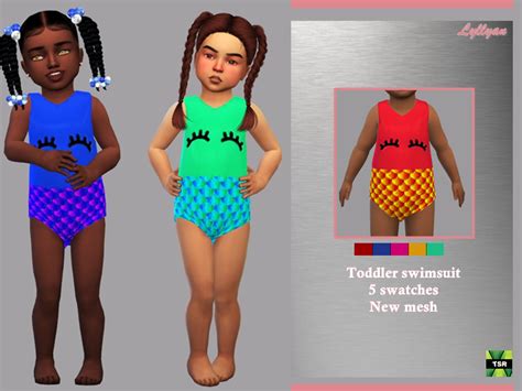 Toddler Swimsuit Renata The Sims 4 Catalog