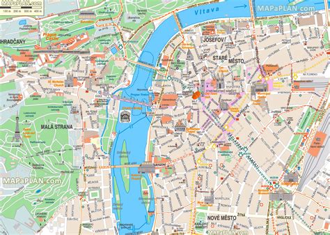 Prague Map Älypuhelimen Käyttö Ulkomailla