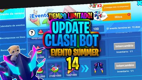 Clash Bot Ii Update Nuevo Evento Limitado Summer Recompensas Y Montura Exclusiva